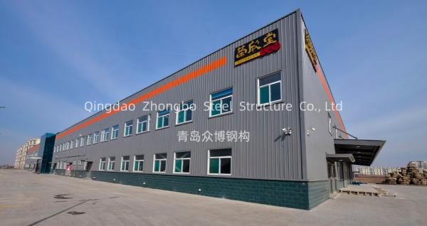 Steel Structure Warehouse provides protection against environmental factors ensuring product preservation and asset security