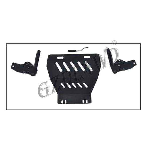 Nissan Navara Np300 2015 2016 Front Bumper Guard With Skid Plate Custom Logo