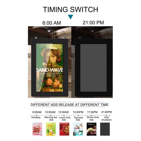 FCC Waterproof IP55 Interactive Outdoor Kiosk For Advertisement