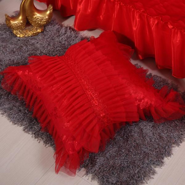 Set de ropa de cama de lujo de boda 100% algodón 200TC Sillón de cama Sillón de cama anti tirón