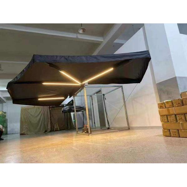 Wholesale Vehicle Side 360 Degrees 4X4 Free Standing Legless 600D Oxford 270 Degree Extended Car Awning