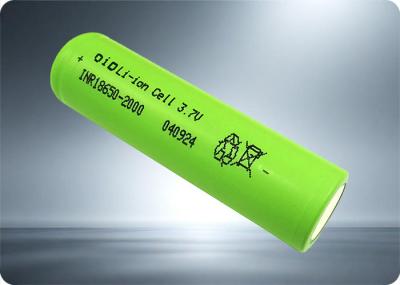 20A 18650 Batería de iones de litio ligera 3.7 V 2000mAh Batería recargable