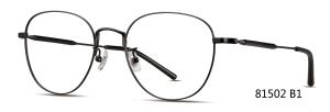 Metal Men Optical Frames Round Eyeglass 19MM Bridge