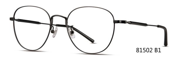Metal Men Optical Frames Round Eyeglass 19MM Bridge