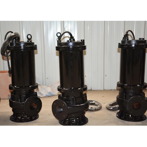 10 Hp Cast Iron Submersible Dirty Water Pump 220v / 380v Voltage Vertical Installation