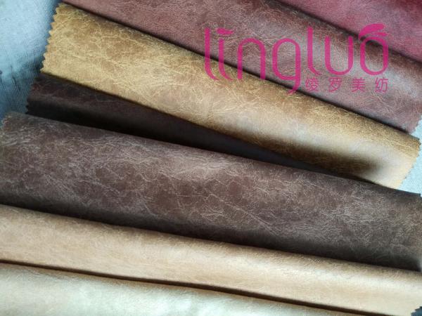 Suedine Unique Dark Beige Suede Sofa Fabric Waterproof And Wear Resistant