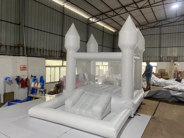 Casa inflável de casamento de PVC Castelo de salto comercial de casa inflável para casamento