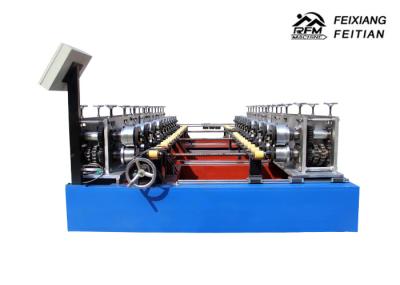 Ribs Metal Wall Panel Making Machine / Roof Sheet Side Adjustable Machine