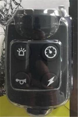 ABS Battery Operated Bicycle Horn , Battery Operated Bike Horn CE / ROHS Listed 