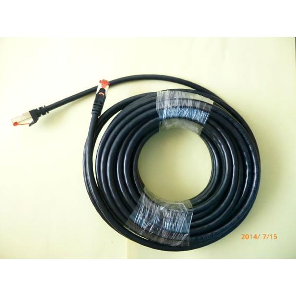 10 50M CAT6 FTP Professional Gold Headed Shielded Network Cable 500MHz