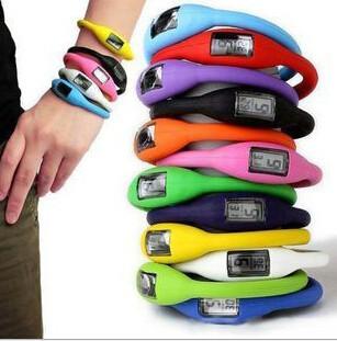 Cheap Kids Children Digital Watch Sport Silicone Rubber Ion Bracelet Watch 10g