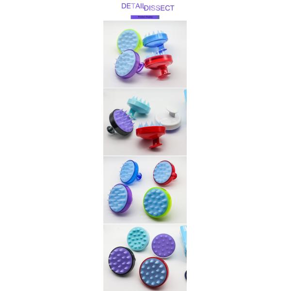 8 Colors Custom Logo Massage Detangling Hair Combs ShampooBrush Scalp Massager Detangler Brush for Quick Hair Detangling
