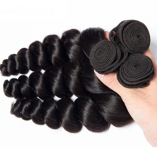 Durable Healthy No Split End Indian Human Hair Weave For Black Women