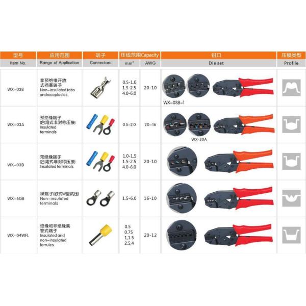 Común 500*500*500 Conector de contracción térmica herramienta de encrucijado de conector de terminales de alambre