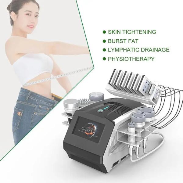 80k Rf Cavitation Vacuum Device Ultrasonic Skin Lifting Fat Removal Lipo Laser Pads Beauty