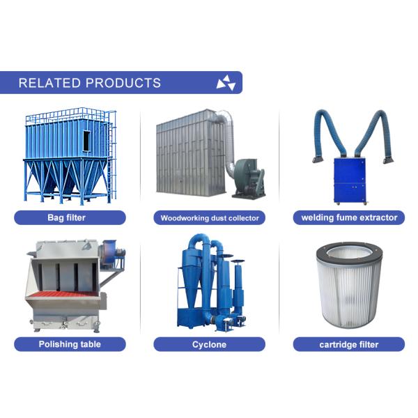 1400 кг Промышленный фильтрующий картридж Пульсовый реактивный пылесос для машинных ремонтных цехов