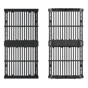 Suitable For Installing Lightweight Waterproof Grille Screens With A Light Transmittance Of 65% On Building Glass Exterior Walls P10.4-8.3 mm P7.8-3.9mm