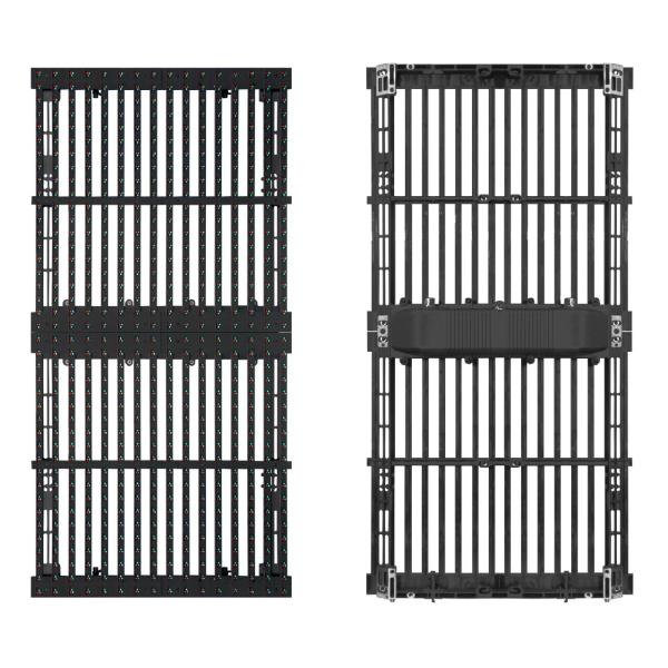 Suitable For Installing Lightweight Waterproof Grille Screens With A Light Transmittance Of 65% On Building Glass Exterior Walls P10.4-8.3 mm P7.8-3.9mm