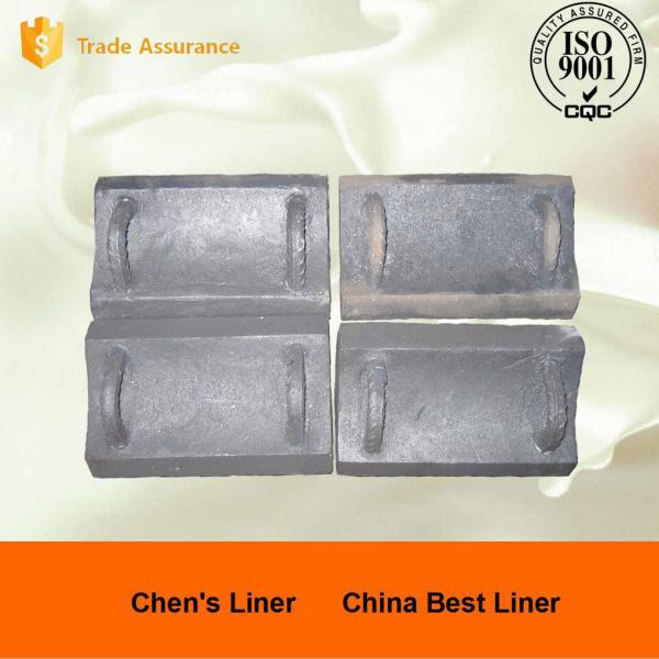 High Abrasion Cr-Mo Alloy Steel Cement Mill Liners Wear-resistant Castings Caps