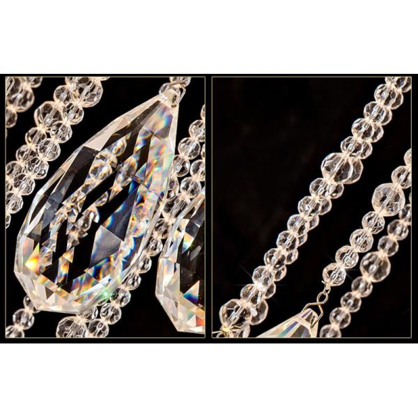 Modern crystal chandelier LED light Fixture For living room luxury Chandelier(WH-NC-39)