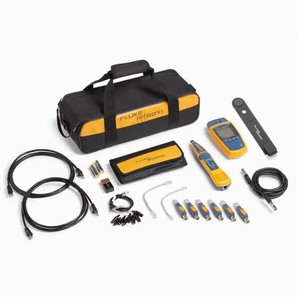 Fluke MicroScanner2 Cable Tester with Graphical Wiring Diagrams Multi Media Support and IntelliTone Audio Technology