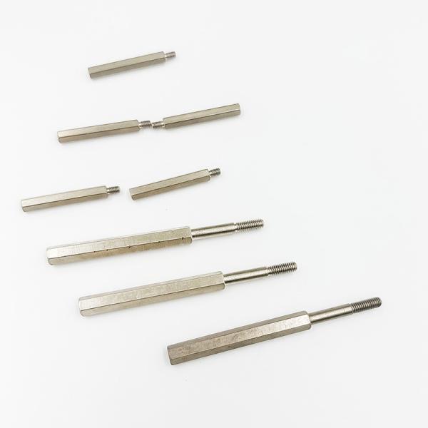 CNC Brass Screws Parts  Male Female Thread Brass Motherboard Standoff Screw
