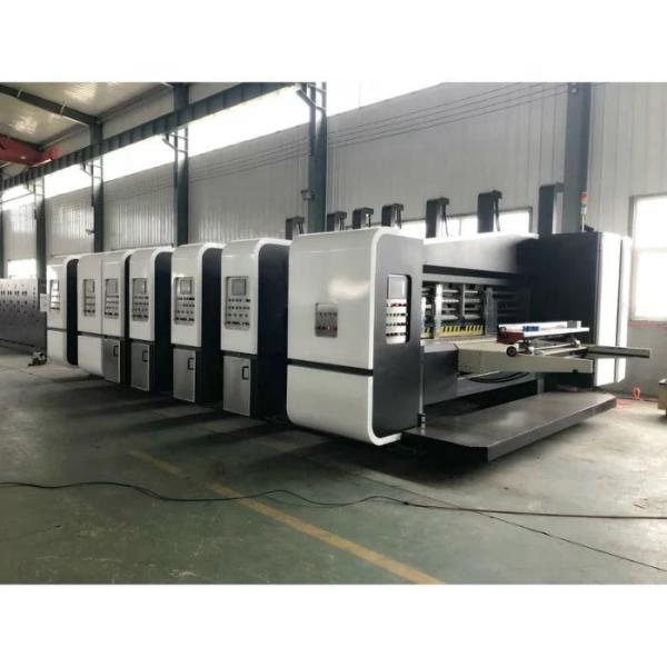 250pcs/Min Multicolor Flexo Printer Slotter Die Cutter Machine