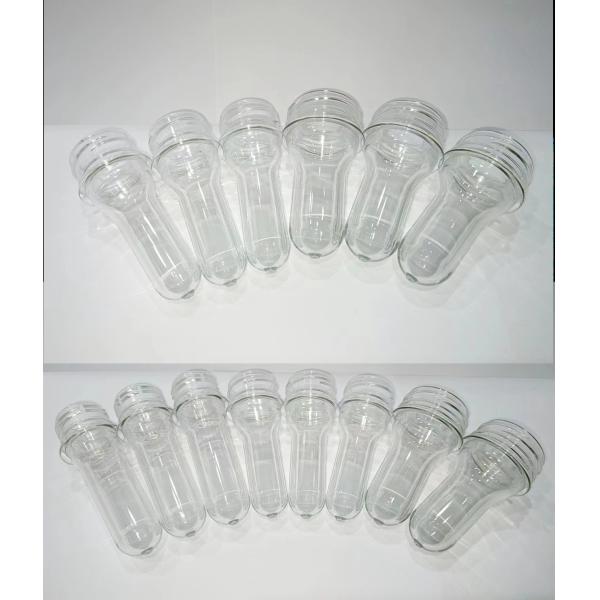 Transparent PET Bottle Preform with HDPE Collar Material for Transparent Bottle Making