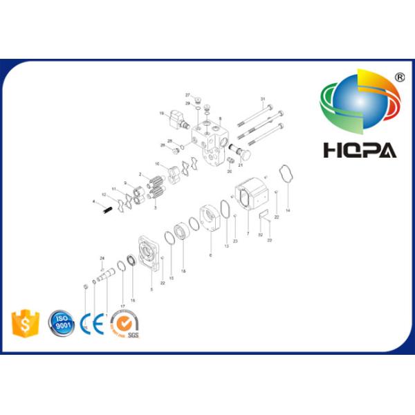 Hyundai Fan Motor 31Q9-30213 R320LC-9 R380LC-9 R380LC-9DM R380LC-9MH