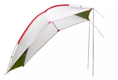 da barraca superior exterior do telhado de 210D PU3000MM telhado branco do toldo do lado do carro de acampamento