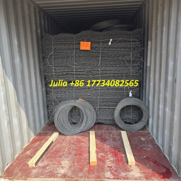 PVC coated Wire Mesh Gabion Baskets Custom Sizes Durable Corrosion Resistant for Retaining Walls Erosion Control and Landscaping
