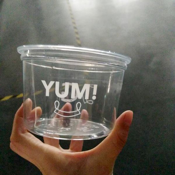 Пищевые контейнеры салата любимца устранимые с размером 8oz 12oz 16oz 24oz Customzied крышки