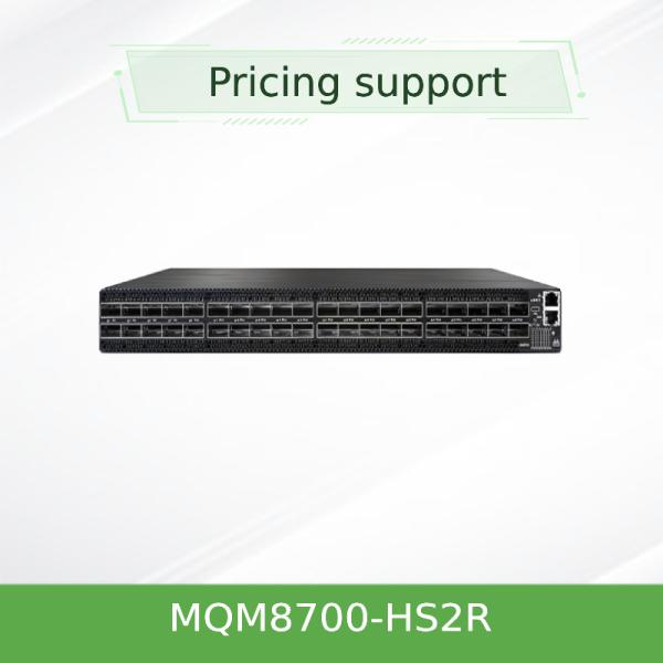 920-9b110-00rh-0m0 Mellanox Mqm8700-HS2r Quantum Hdr Infiniband Switch 40 Puertos Qsfp56 Velocidad de transmisión 10/100/1000Mbps