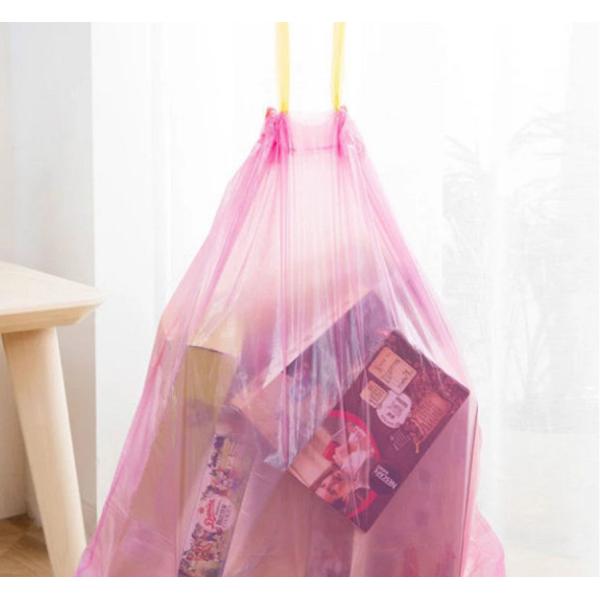 Degradable красочный пластиковый отброс Drawstring кладет W42 в мешки x L44cm