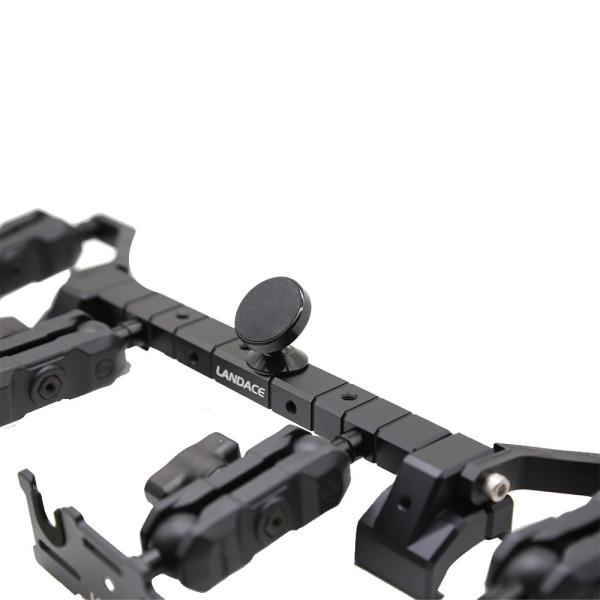 Jeep Wrangler JL Aluminum Center Console Bracket Dashboard Mount for Car Phone Holder