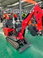 0.6 Ton 0,8 Ton Mini Excavator Crawler Pequeno Micro Excavator 12 meses de garantia