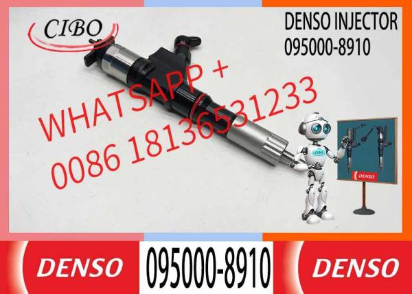 Boquilla de riel común para piezas de motor baratas DLLA145P1091 inyector de combustible diésel 095000-8910 para inyector diésel HOWO repuestos de automóviles