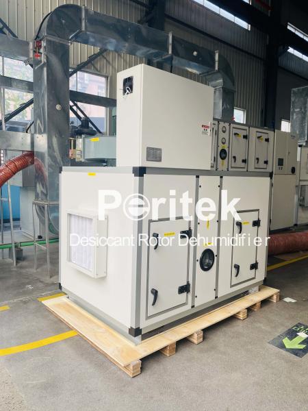 -20℃-40℃ 3000CMH Industrial Air Handling Units Dehumidifier Electrical Heating