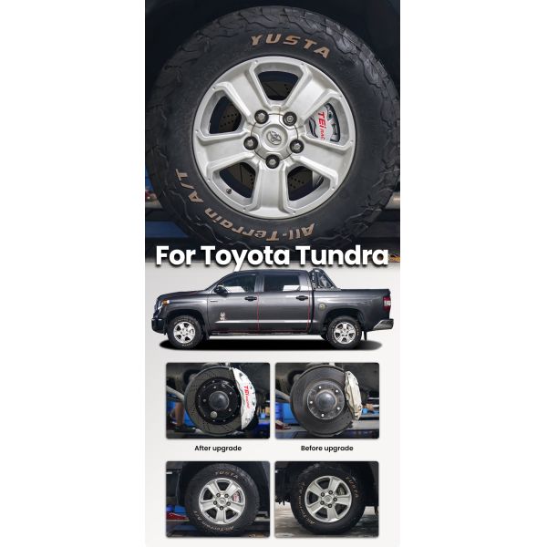TEI Performance Car Parts SR6 6 Piston Brake Kit R17 R18 Wheel Bbk Kit for Toyota Tundra XN20/N150/N170/XN30/N180