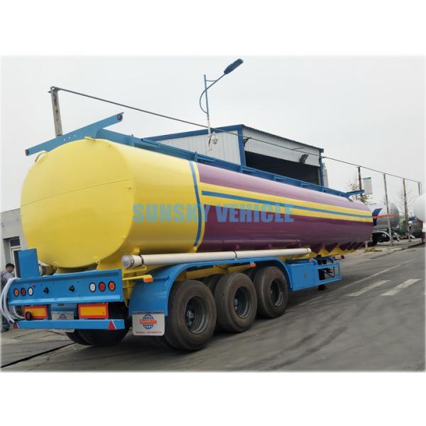 42000L Fuel Tanker Trailer 12R22.5 Tires Exported To Malawi