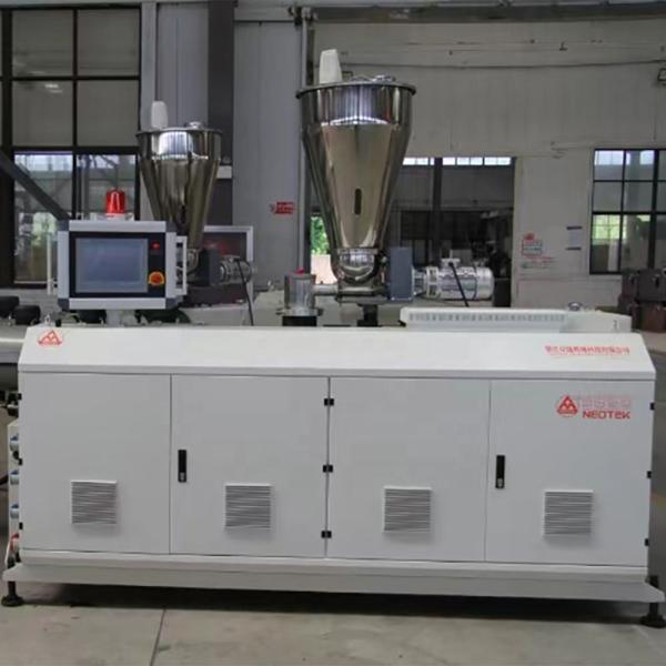 Customized Glazed Tile Profile Extrusion Line PVC Extruder Machine for Production