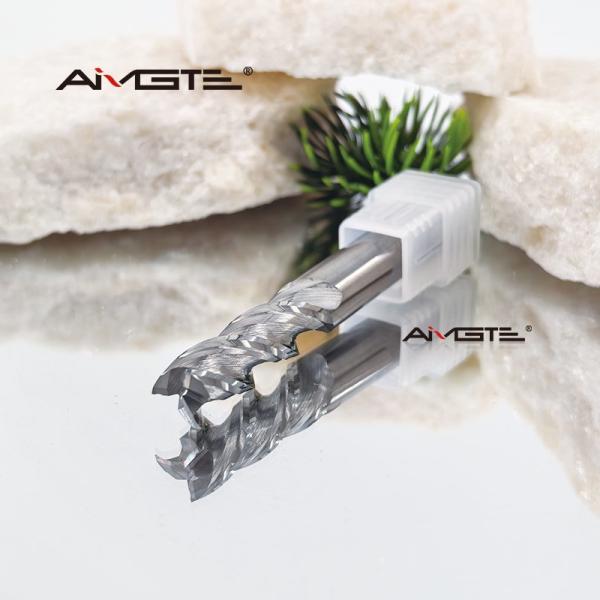 Customized Smooth Chip Evacuation Low Helix Flat End Mill for Aluminum