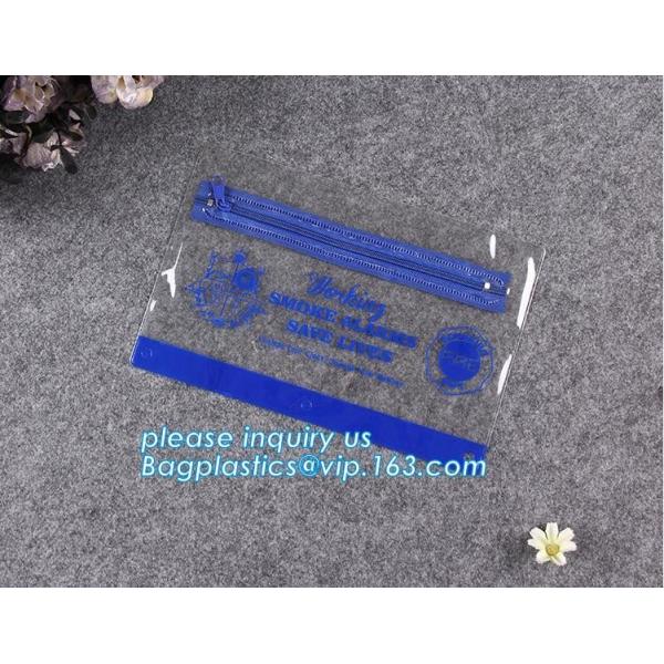 Pvc Travel Slider Zipper Bags Pvc Zipper Slider Pencil Bag Handle