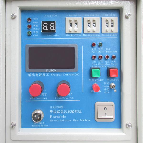 Induction Heating Equioment Portable IGBT Induction Melting Machine Gold Silver Copper Melting Furnace Metal Melting Treatment