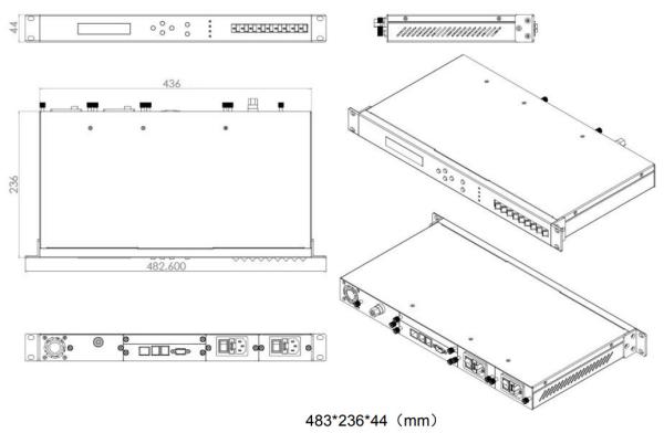 GaPho High Power EDFA Optical Amplifier Highly Reliable