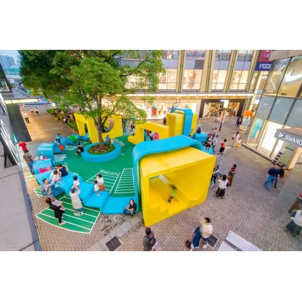Stainless Steel Interactive Sculpture - Customized Art Installation for Public Spaces