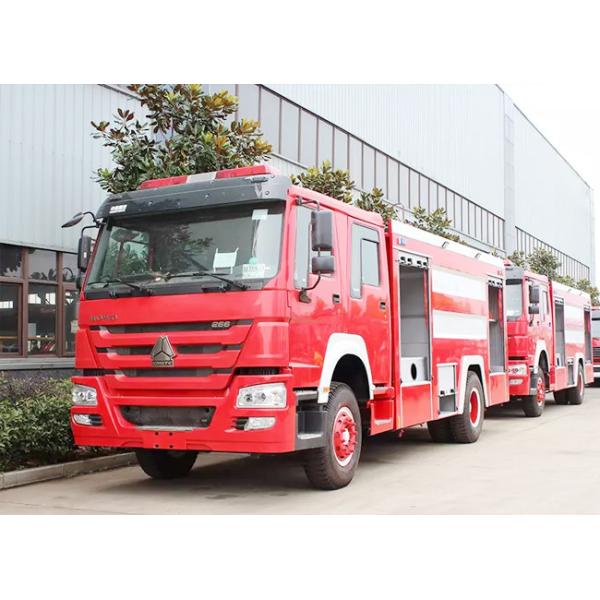 7Curb L Water Tank Capacity Brand New Euro 5 Fire Truck Ready For Firefighting Situation