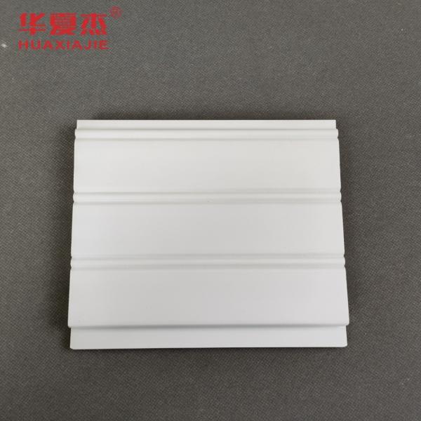 Moisture Proof PVC Trim Moulding White Vinyl 8ft For Interior And Exterior