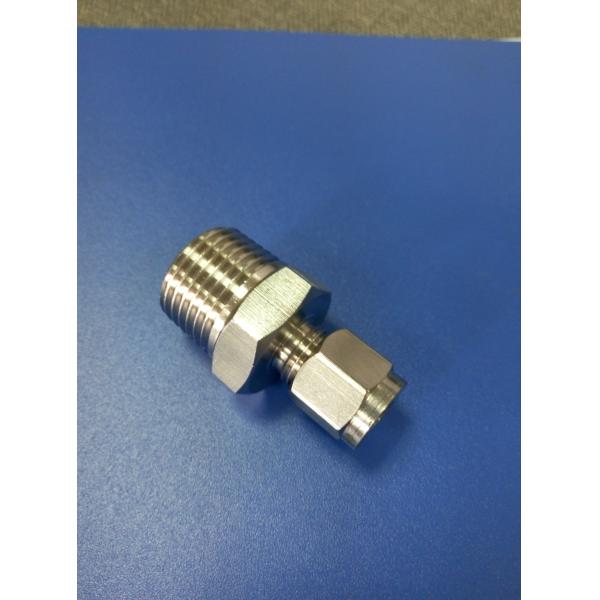 Nickel Plated Brass Thermocouple Bayonet Fittings Adaptor As Thermocouple Accessory