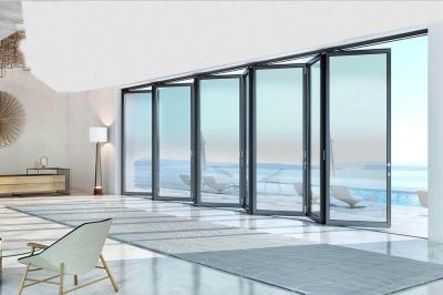 Superior Apartment Aluminum Folding Doors Linkage Folding Vertical